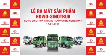 Daehan Motors ra mắt xe tải nặng Howo Sinotruk