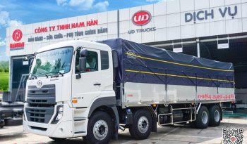 Xe tải 4 chân thùng mui bạt 18 tấn UD Quester CGE 350 UD Trucks Việt Nam